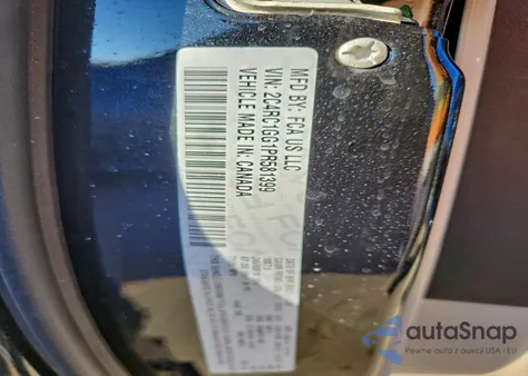 2023 Chrysler Pacifica Limited z USA, uszkodzony, nr VIN 2C4RC1GG1PR581399